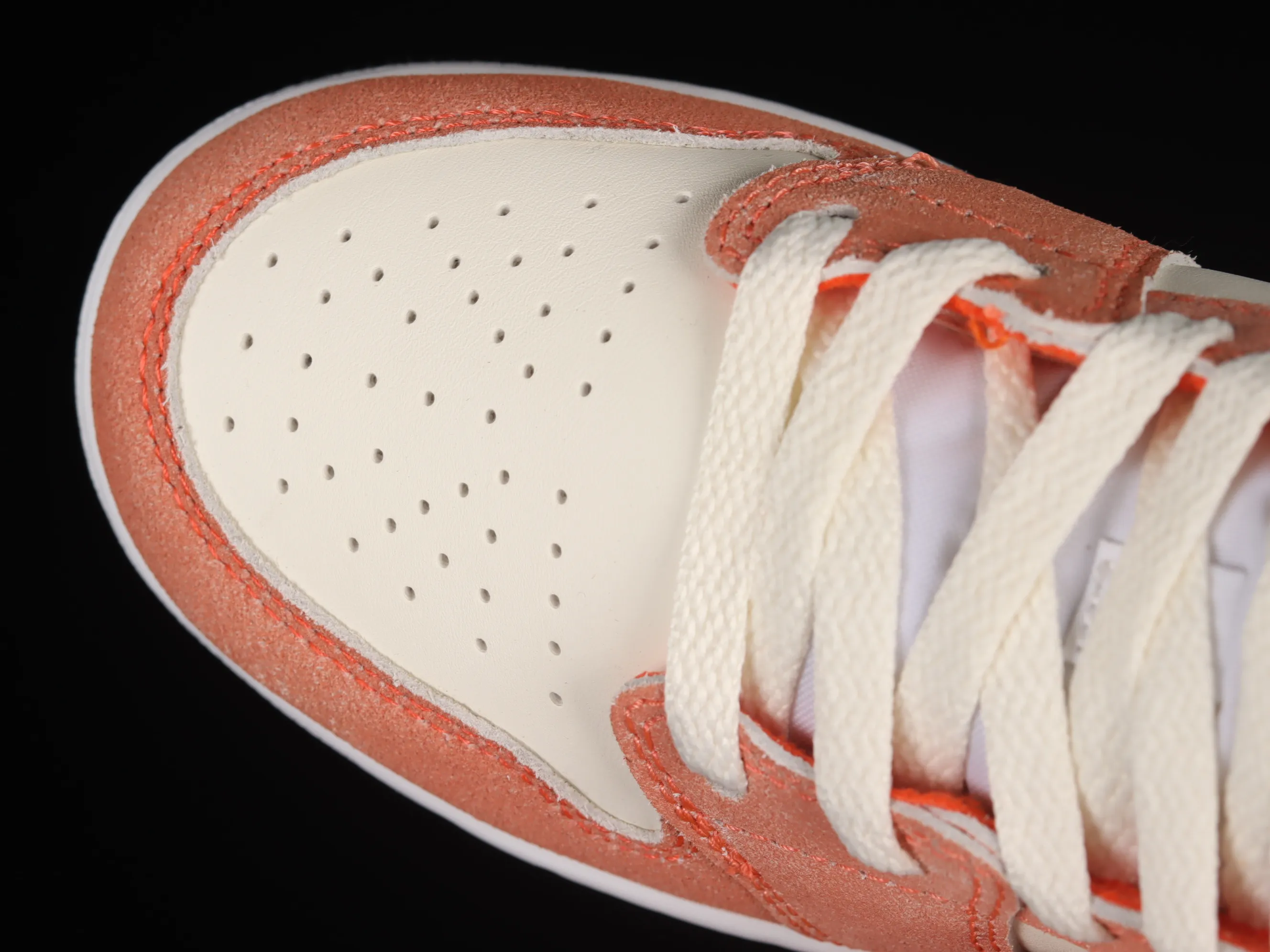 All categories Air Jordan Jordan series basketball shoes Air Jordan 1 High G version pure original Air Jordan 1 Mid GS "Orange Suede" AJ1 Joe 1 orange suede mid-top basketball shoes DV1336-800